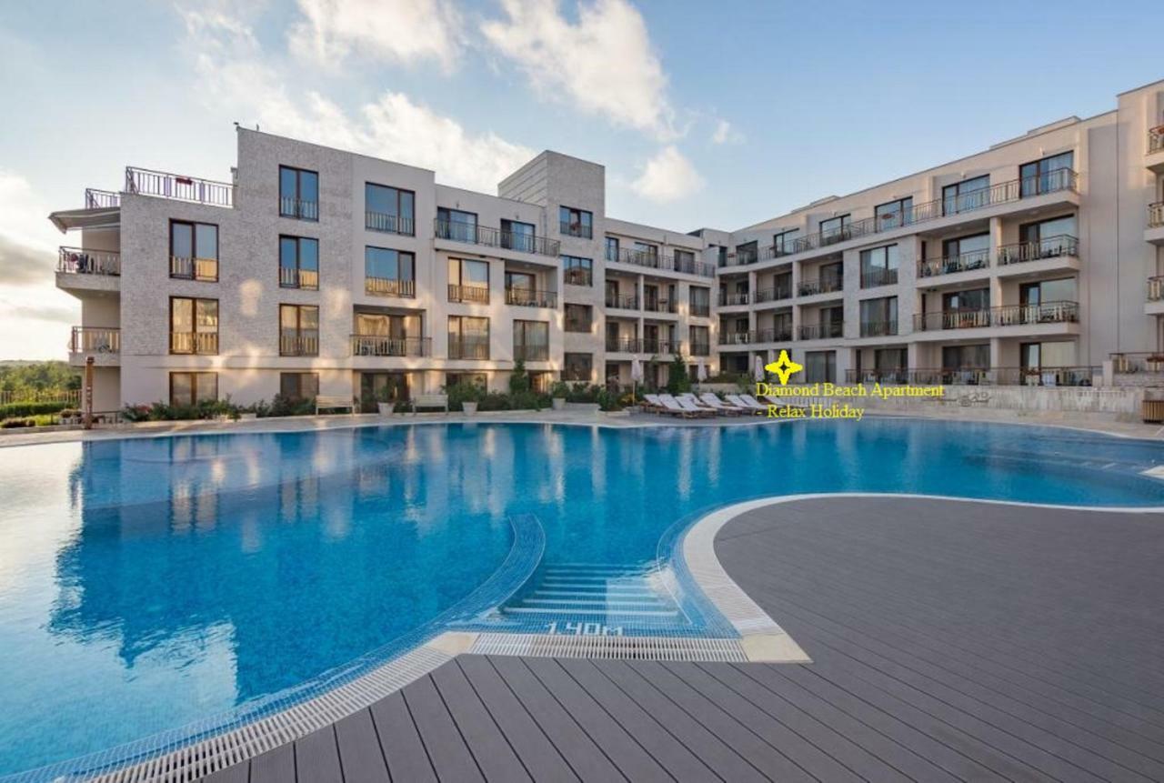 Diamond Apartment №1 - Relax Holiday Views Sea And Pool Burgas Ngoại thất bức ảnh